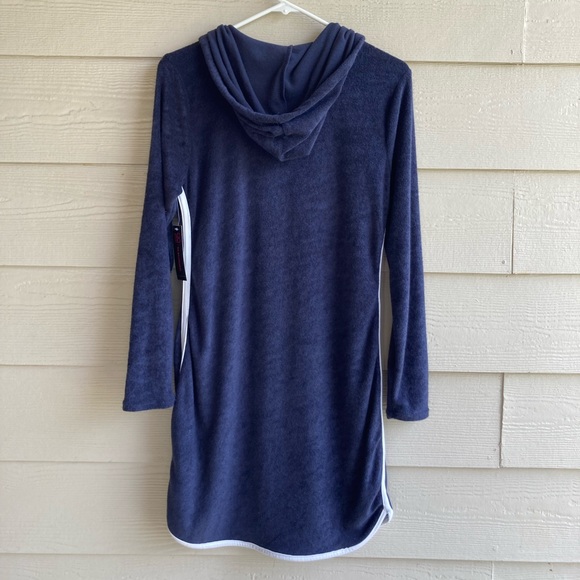 No Boundaries Zip Front Hoodie Dress - Large - Picture 5 of 10